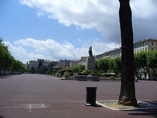 File:Bastia - Place Saint-Nicolas - panoramio.jpg
