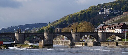 File:Alte Mainbrücke (Old Main Bridge) in Würzburg.jpg